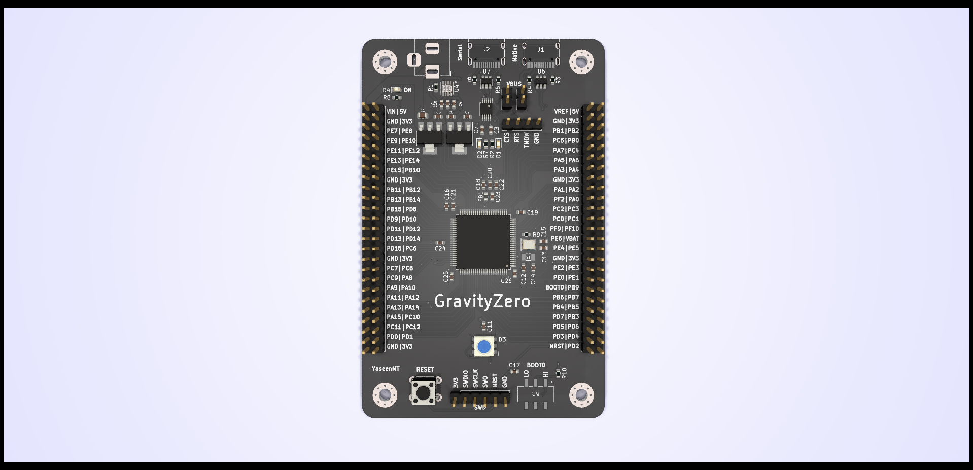 DIY STM32G473 Development Board - GravityZero